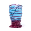 Pompitu II Vase - Clear Blue, Matt Cherry