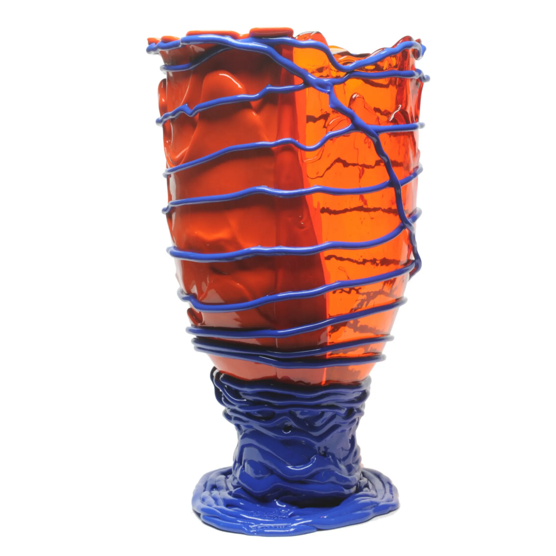 pompitu_ii_vase_extra_col_0-2.webp Pompitu II Vase Extra Colour - Clear Orange, Matt Orange, Blue
