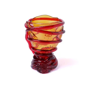 Pompitu II  XS - Clear Amber, Dark Ruby