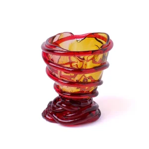 Pompitu II  XS - Clear Amber, Dark Ruby