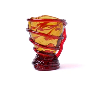 Pompitu II  XS - Clear Amber, Dark Ruby