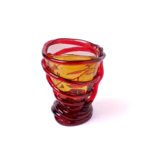 Pompitu II  XS - Clear Amber, Dark Ruby