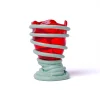 Pompitu II  XS - Clear Red, Aqua
