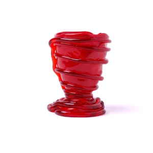 Pompitu II XS - Matt And Clear Red