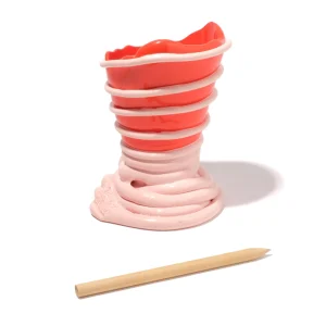 Pompitu II  XS - Matt Orange And Matt Pastel Pink