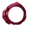 Ribbon Bracelet - Clear Fuchsia