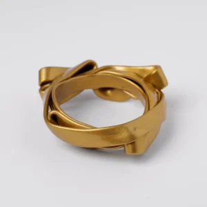 Ribbon Bracelet - Gold 3