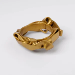 Ribbon Bracelet - Gold 4