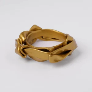 Ribbon Bracelet - Gold 4