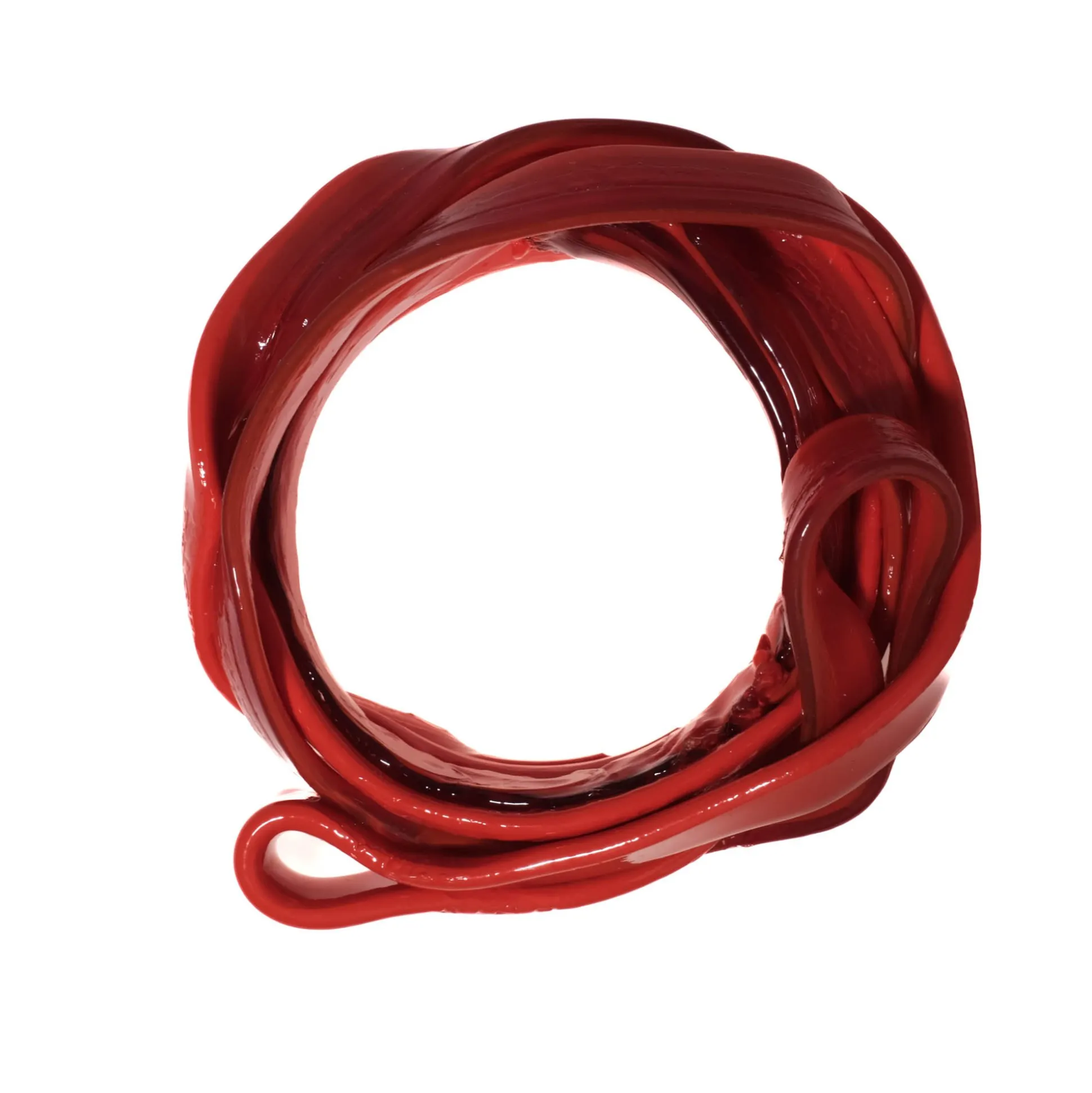 ribbon_bracelet__matt_ora_0-1.webp Ribbon Bracelet - Matt Orange And Clear Orange