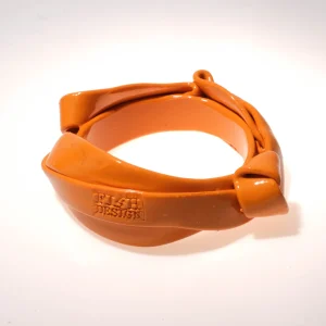Ribbon Bracelet - Matt Pumpkin