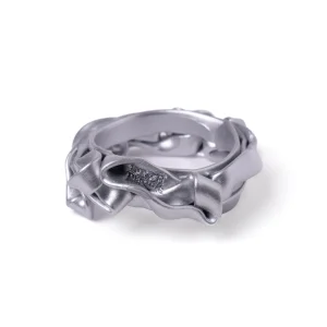 Ribbon Bracelet - Silver