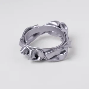 Ribbon Bracelet - Silver