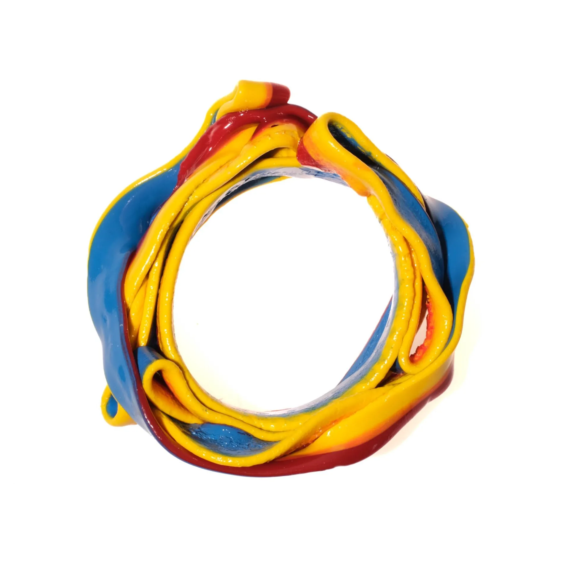 ribbon_bracelet_extra_col_0.webp Ribbon Bracelet Extra Colour - Matt Red, Matt Yellow And Matt Blue 2