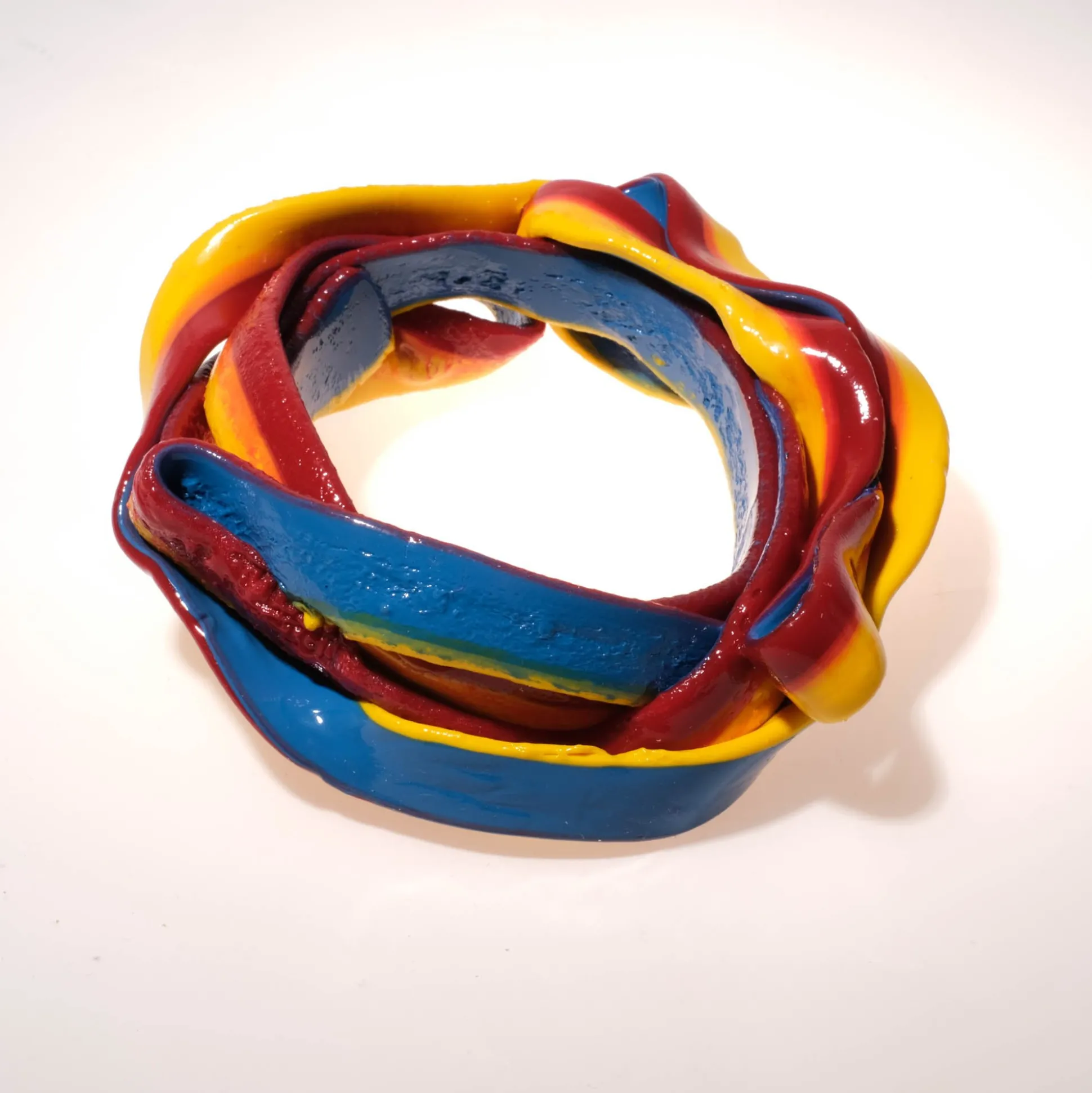 ribbon_bracelet_extra_col_2.webp Ribbon Bracelet Extra Colour - Matt Red, Matt Yellow And Matt Blue 2