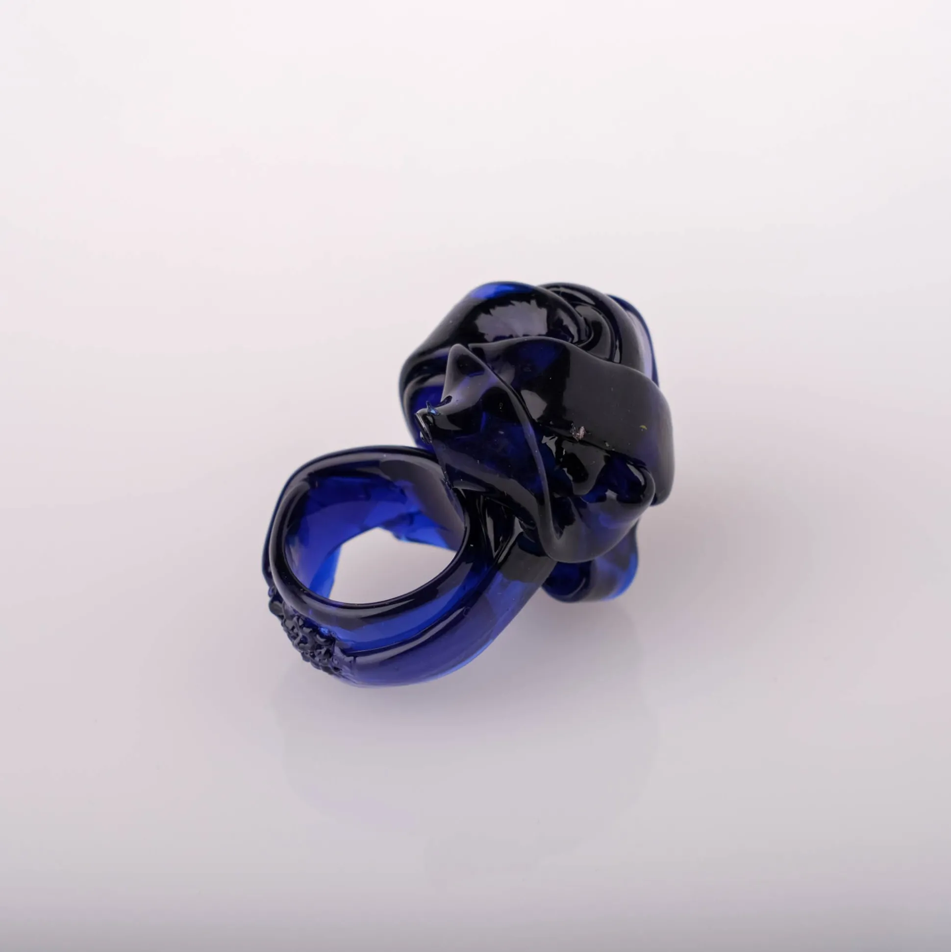 ribbon_ring__clear_blue__3.webp Ribbon Ring - Clear Blue 2