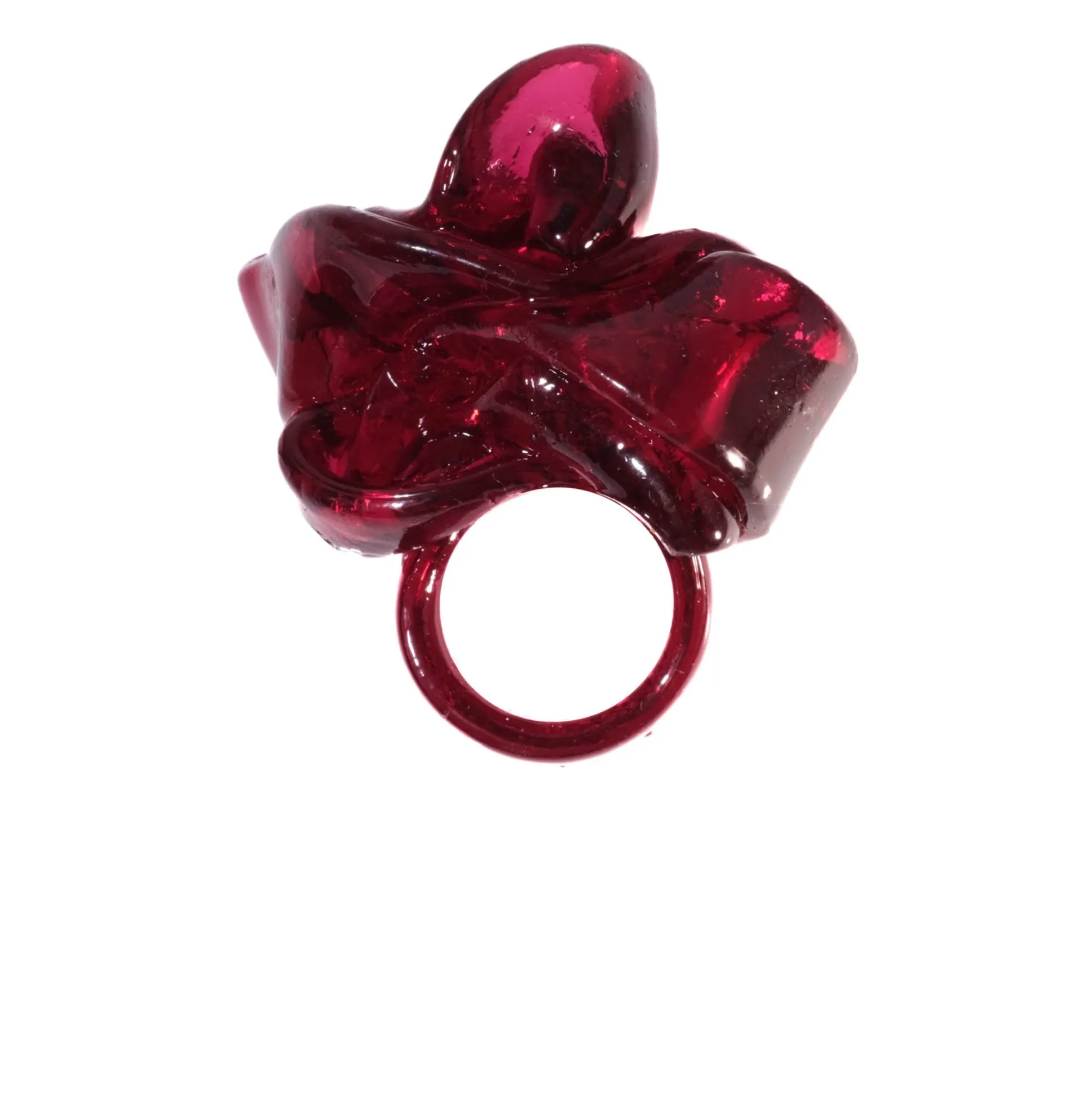 ribbon_ring__clear_fuchsi_0-2.webp Ribbon Ring - Clear Fuchsia 3