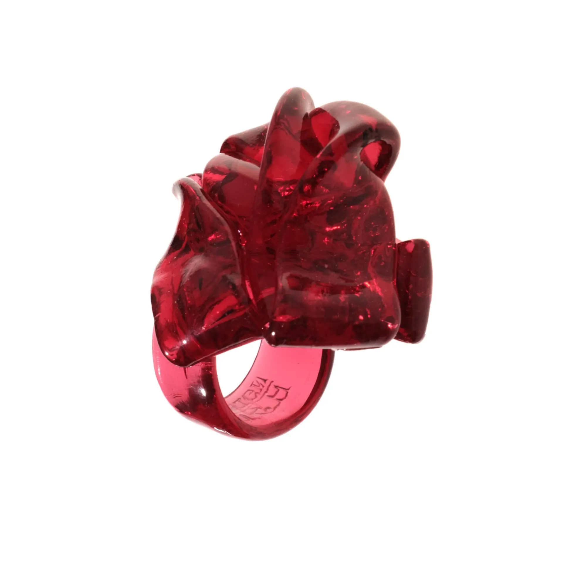 ribbon_ring__clear_fuchsi_1.webp Ribbon Ring - Clear Fuchsia 2