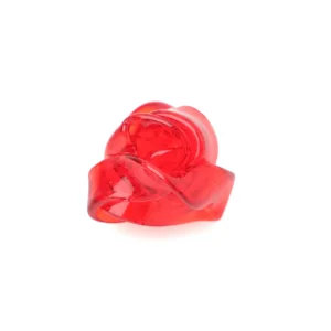 Ribbon Ring - Clear Orange 2