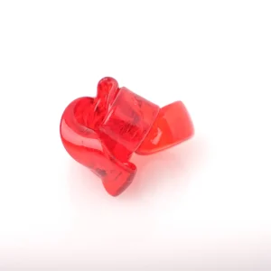 Ribbon Ring - Clear Orange 2