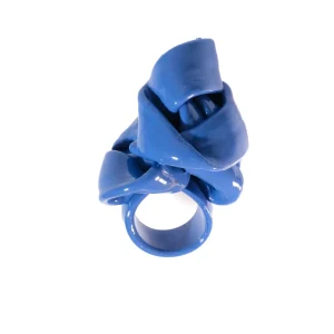 Ribbon Ring - Dark Lavender