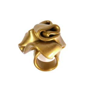 Ribbon Ring - Gold 3