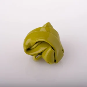 Ribbon Ring - Matt Dust Green 2