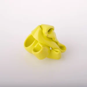 Ribbon Ring - Matt Fluo Yellow