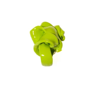 Ribbon Ring - Matt Lime 8