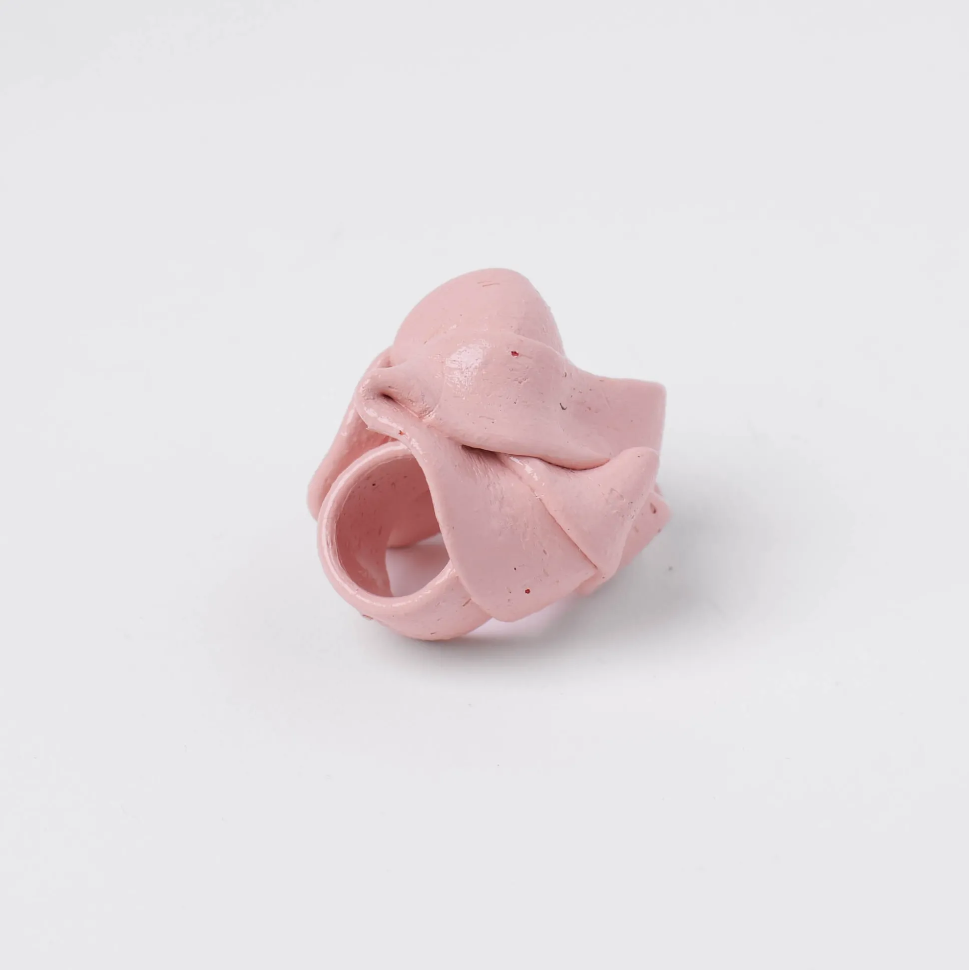ribbon_ring__matt_pink_3.webp Ribbon Ring - Matt Pink