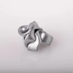 Ribbon Ring - Silver 3
