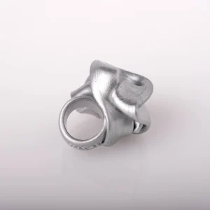 Ribbon Ring - Silver 3