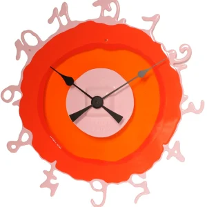 Round The Clock - Clear Orange, Matt Orange, Matt Pink