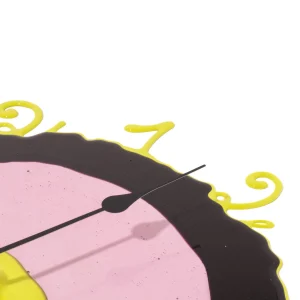 Round The Clock - Fluo Yellow, Clear Antique Pink, Aubergine
