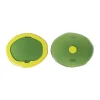 Set of 2 Table-Mates Small - Clear Bottle Green, Fluo Yellow