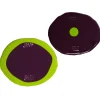 Set of 2 Table-Mates Small - Matt Aubergine And Matt Lime