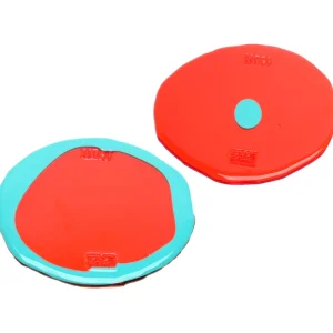 Set of 2 Table-Mates Small - Clear Red And Matt Turquoise
