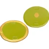 Set of 2 Table-Mates Small - Matt Dust Green And Gold