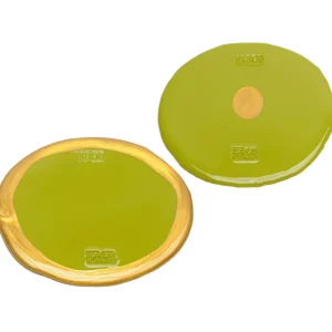 Set of 2 Table-Mates Small - Matt Dust Green And Gold