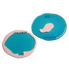Set of 2 Table-Mates Small - Clear Emerald, Matt Pastel Pink