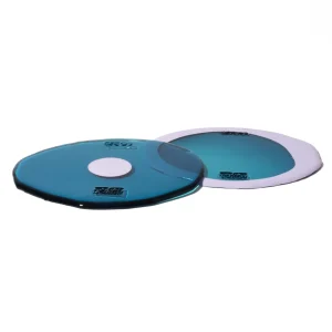 Set of 2 Table-Mates Small - Clear Emerald And Matt Lilac