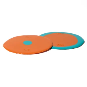 Set of 2 Table-Mates Small - Matt Pumpkin And Matt Turquoise