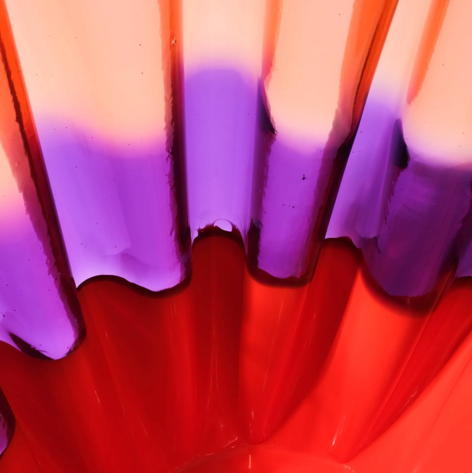 sfumati_vase__clear_pink__5.webp Sfumati Vase - Clear Pink, Lilac, Matt Orange