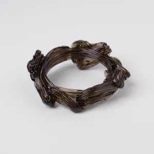 Spaghetti Bracelet - Clear Grey Fume'