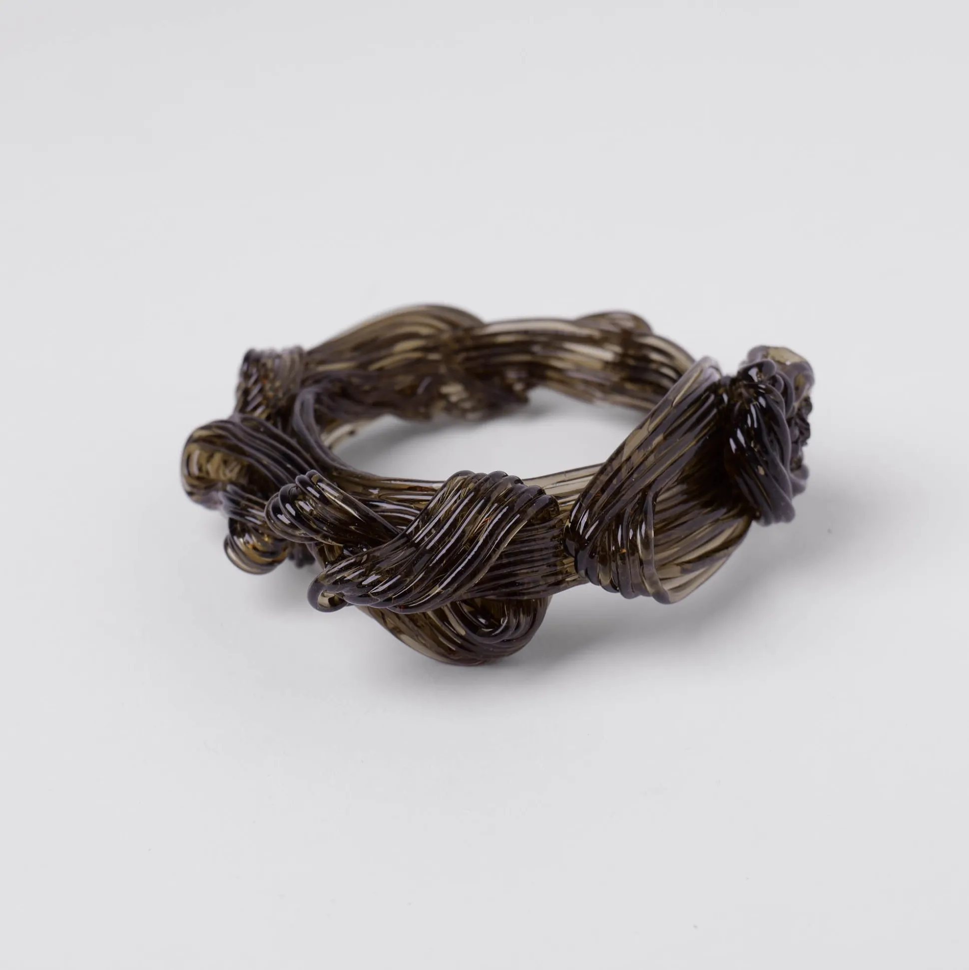 spaghetti_bracelet__clear_3.webp Spaghetti Bracelet - Clear Grey Fume'
