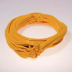 Spaghetti Bracelet - Matt Yellow