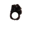 Spaghetti Ring 2 - Clear Grey Fume'