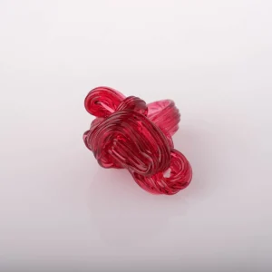 Spaghetti Ring - Clear Fuchsia 2
