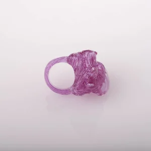 Spaghetti Ring - Clear Lilac