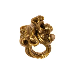 Spaghetti Ring - Gold